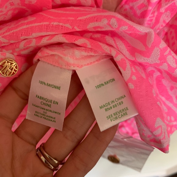 NWT Lilly Pulitzer Elsa top Claudia - Picture 4 of 4